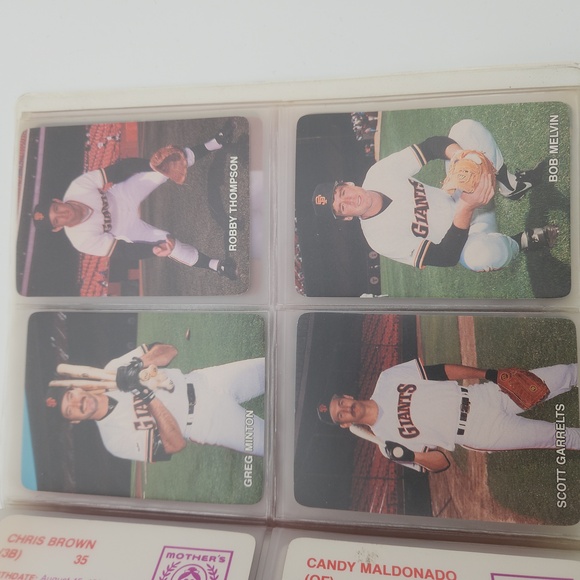 San Francisco Giants Vintage 1987 Mother's Cards Book - Picture 4 of 13